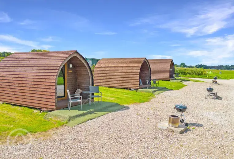 Camping pods