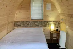 Ash camping pod interior