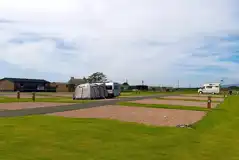 Tourers on Dunlin electric hardstanding pitches 