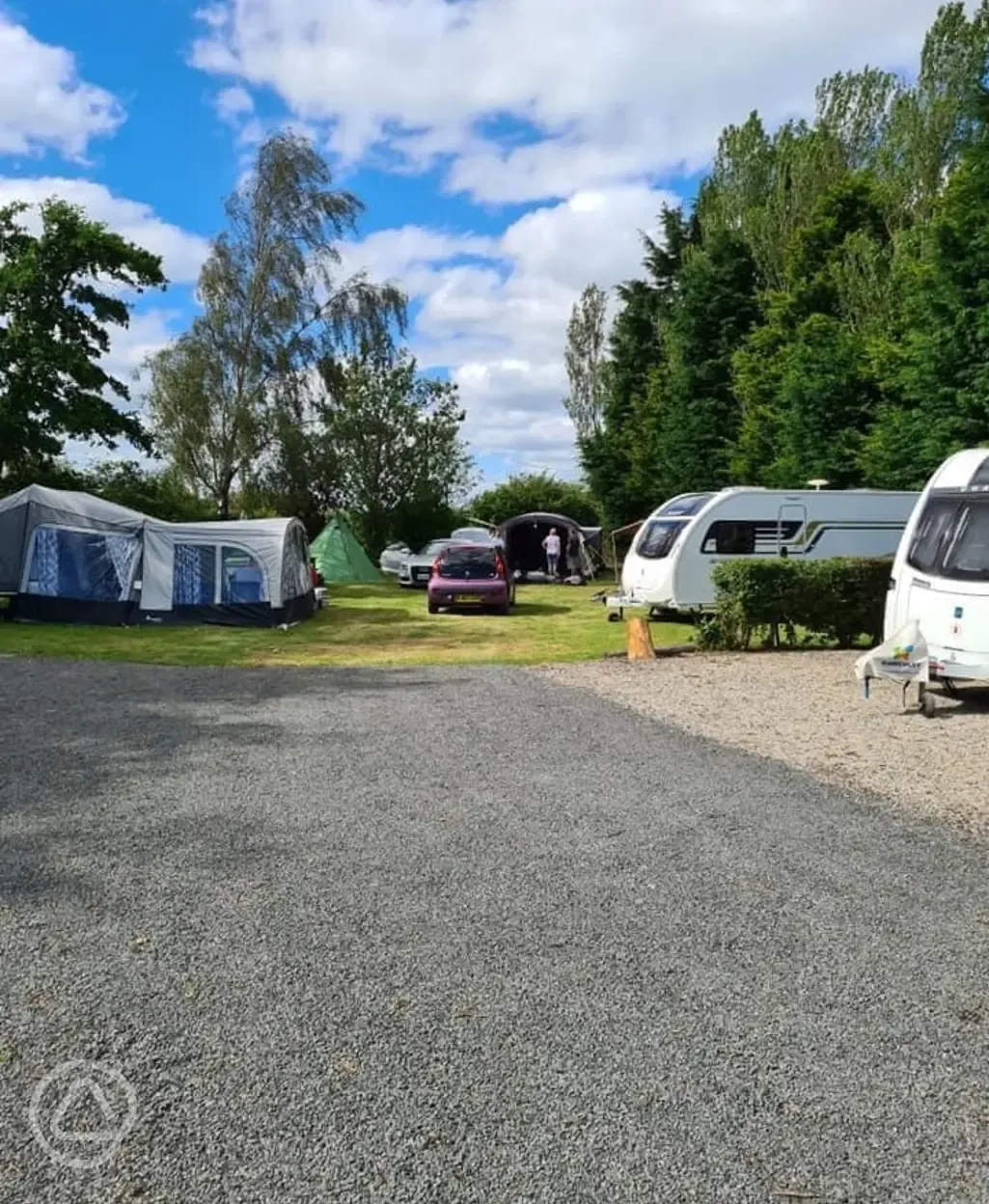 Electric hardstanding pitches
