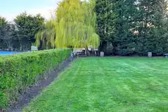 Electric grass tent pitches with 16amp electric hook up