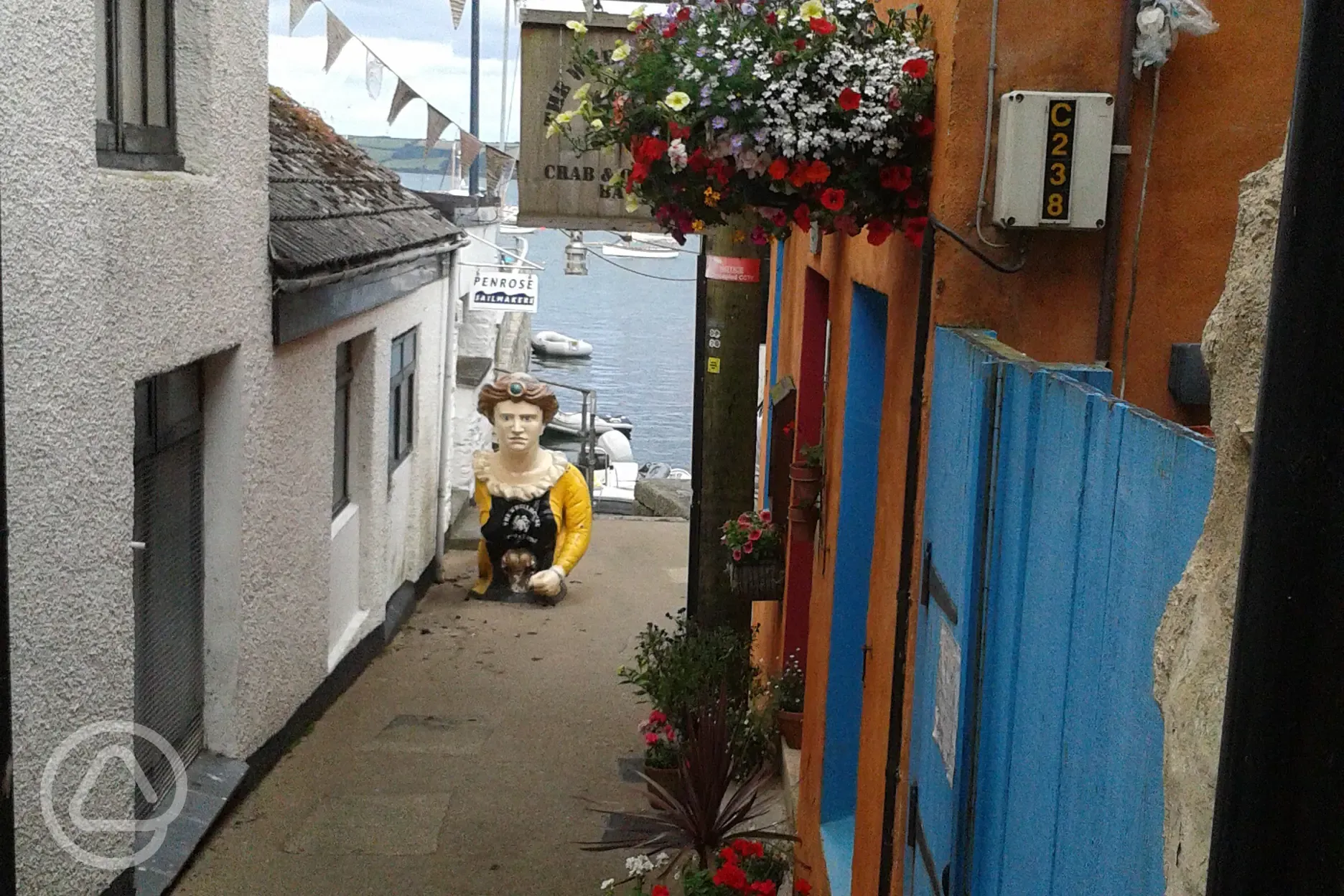 A side street in Falmouth