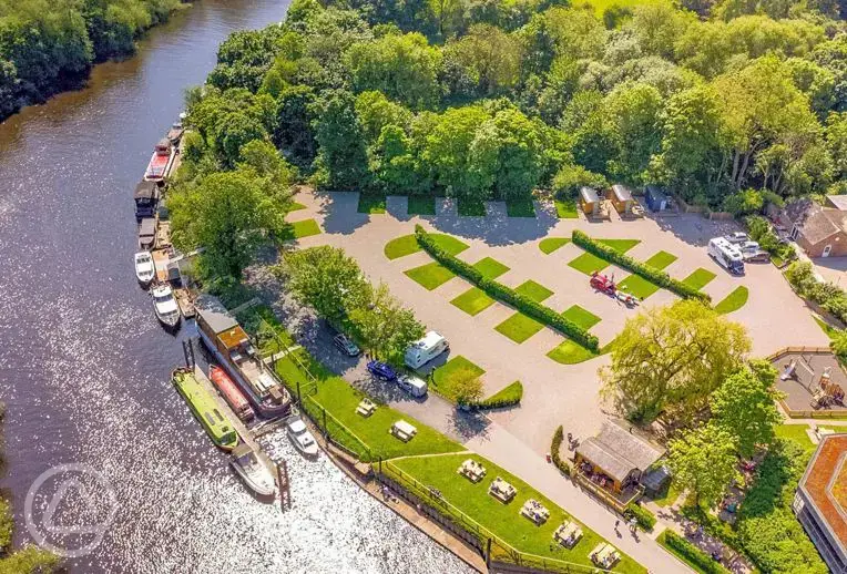 The Riverfront York set by the River Ouse