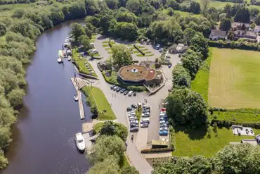 Aerial of the site