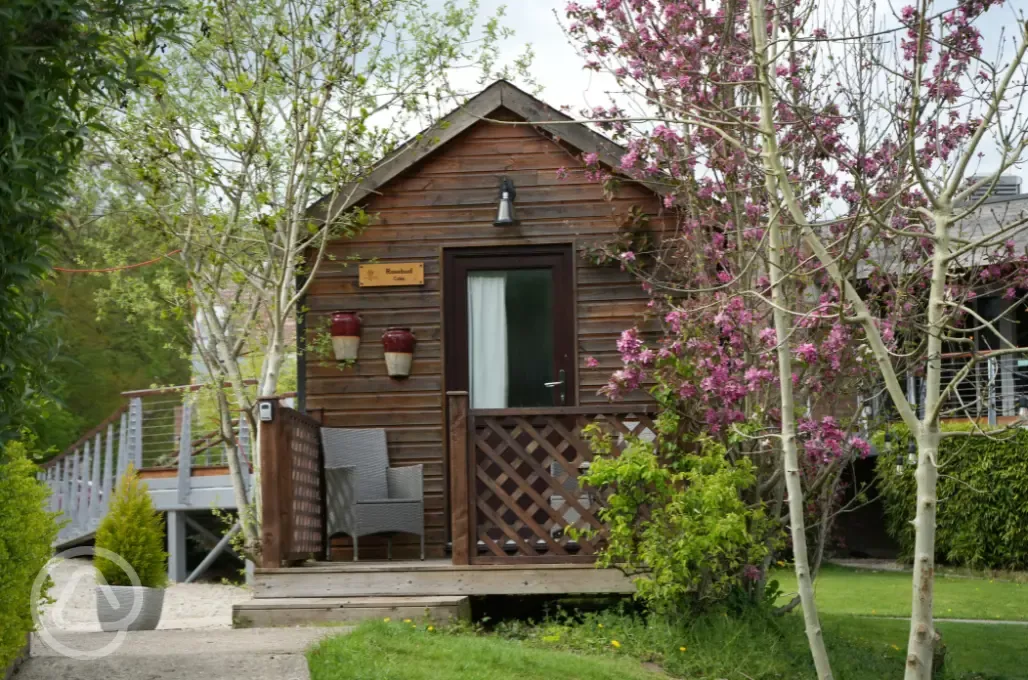 Rosebud glamping cabin