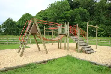 Play area at Riverside Caravan Park