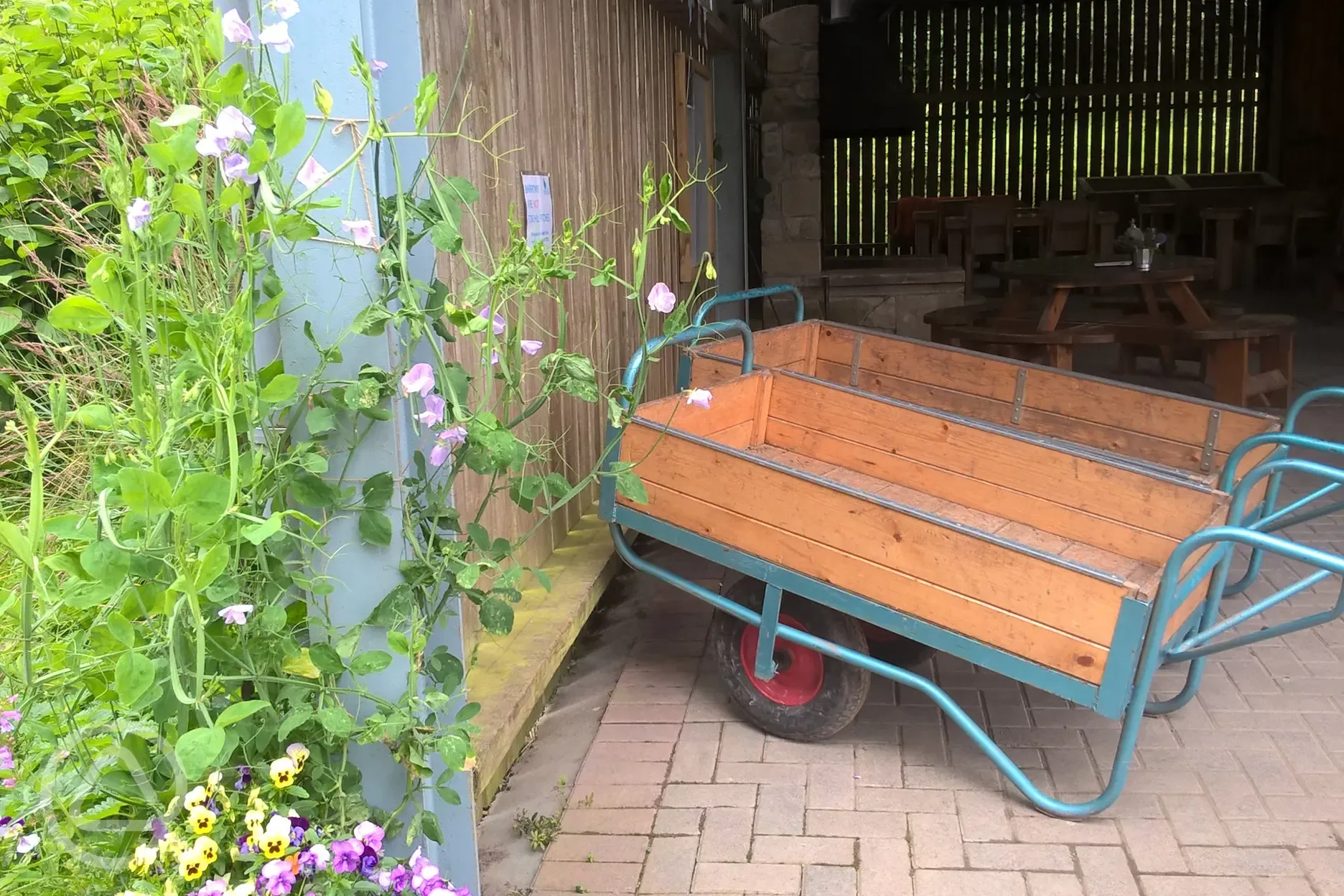 Wheel barrows to transport your things