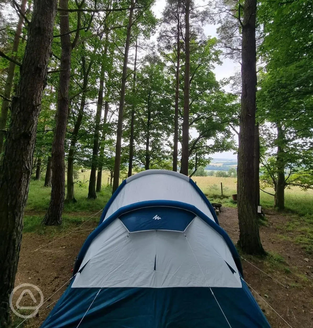 Wild camping pitches