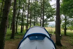 Wild camping pitches