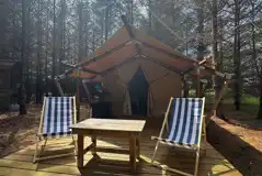 Drovers View Safari tent 