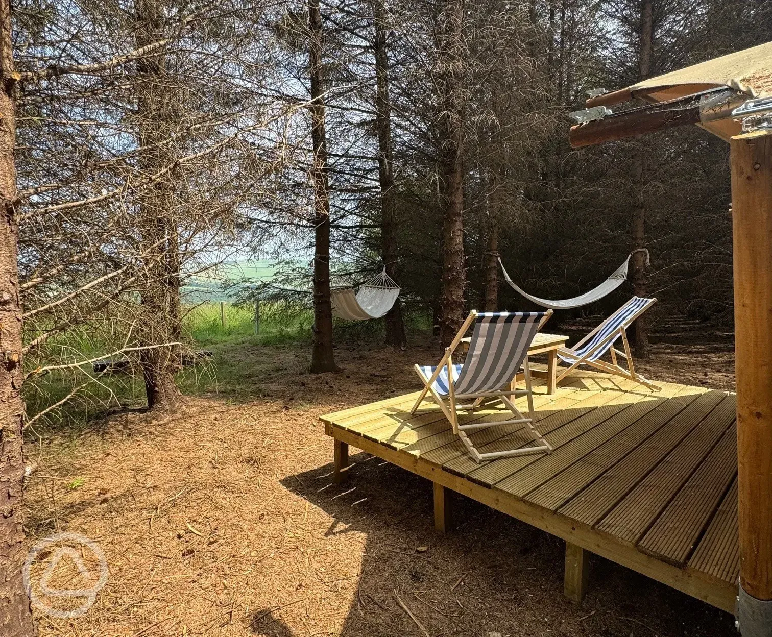 Drovers View Safari tent 