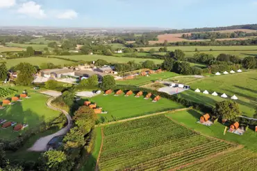 Aerial of the site