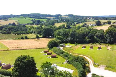 Aerial of the site