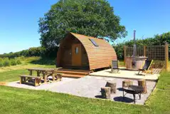 Hillview Wigwams with hot tubs