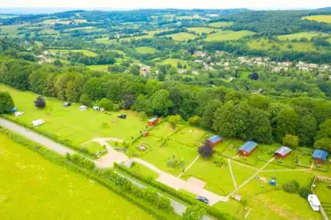 Aerial of the site