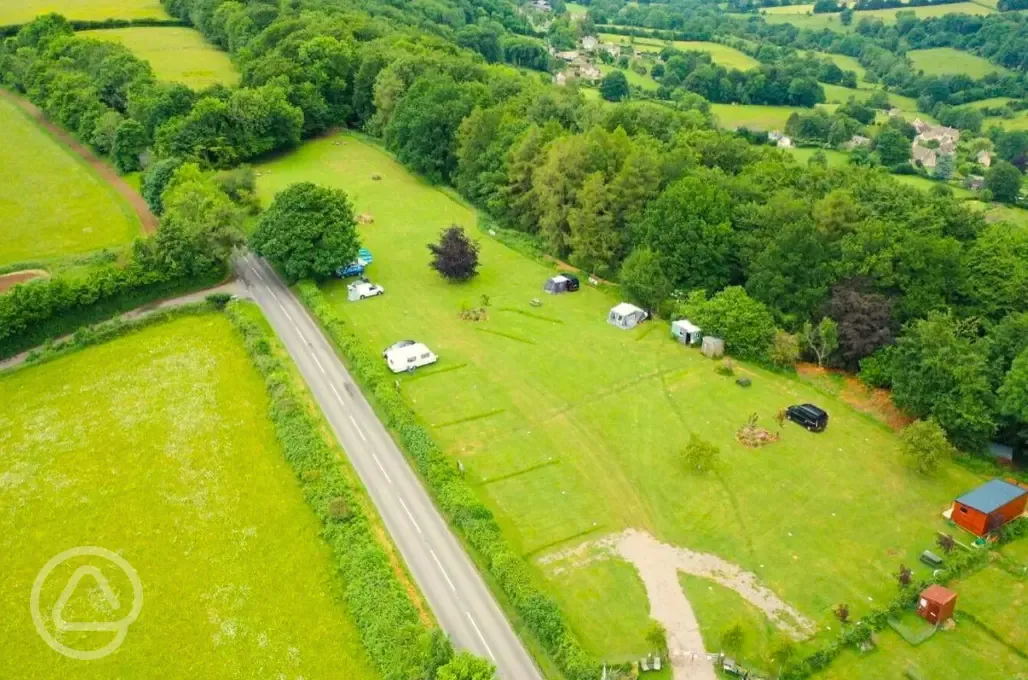 Aerial of the site