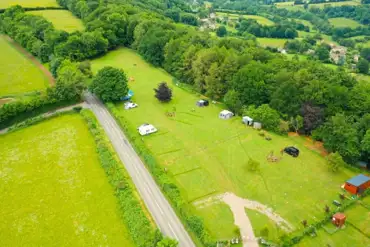 Aerial of the site