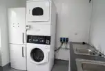 Coin-operated laundry room