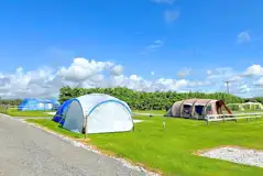 Hardstanding and grass pitches (12m x 6m)