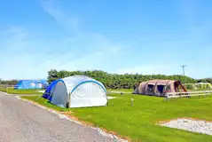 Hardstanding and grass pitches (12m x 6m)