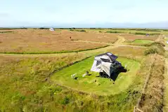 Secluded electric grass pitches (14m x 12m) Secluded electric grass pitches (14m x 12m)