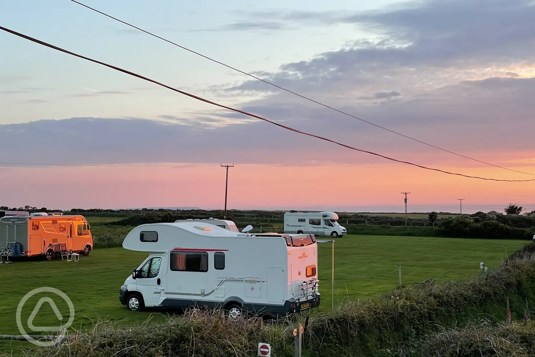  Caravan and Motorhome Club electric grass pitches
