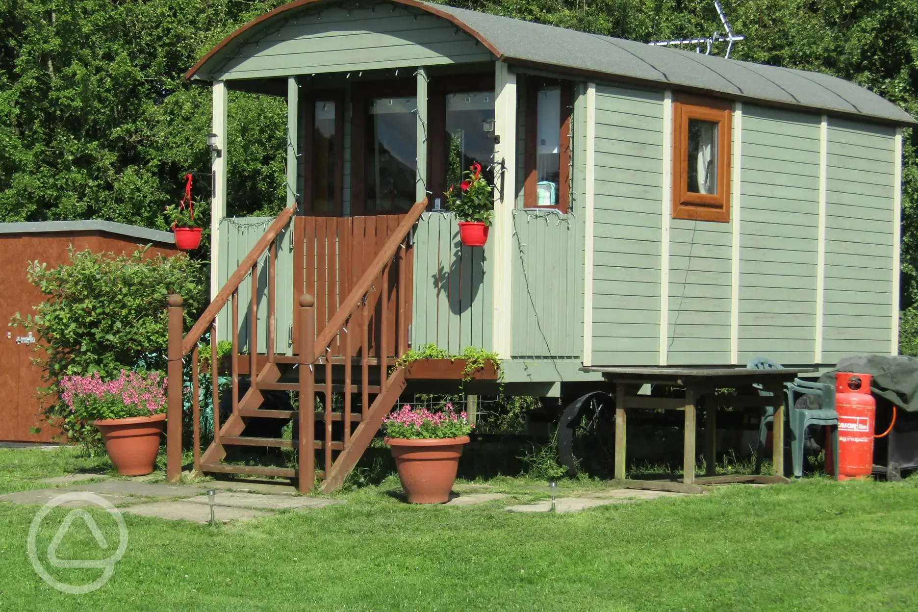 Our beautifully appointed Shepherd's Hut