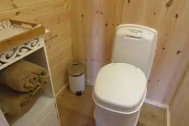 The Pods even have there very own toilet facilities inside