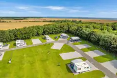 11m x 10m hardstanding pitches (Adult Only) at Mr Moo's Touring Park