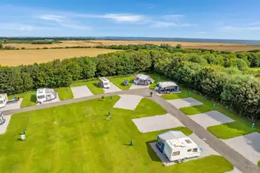 11m x 10m hardstanding pitches (Adult Only) at Mr Moo's Touring Park