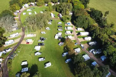 Caravan Park at Stanford Hall