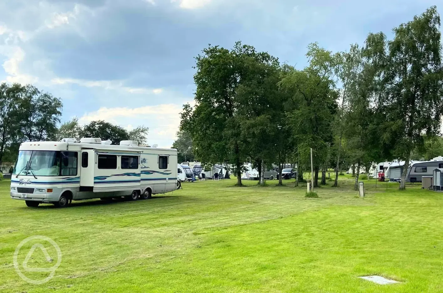 Grass pitches - optional electric