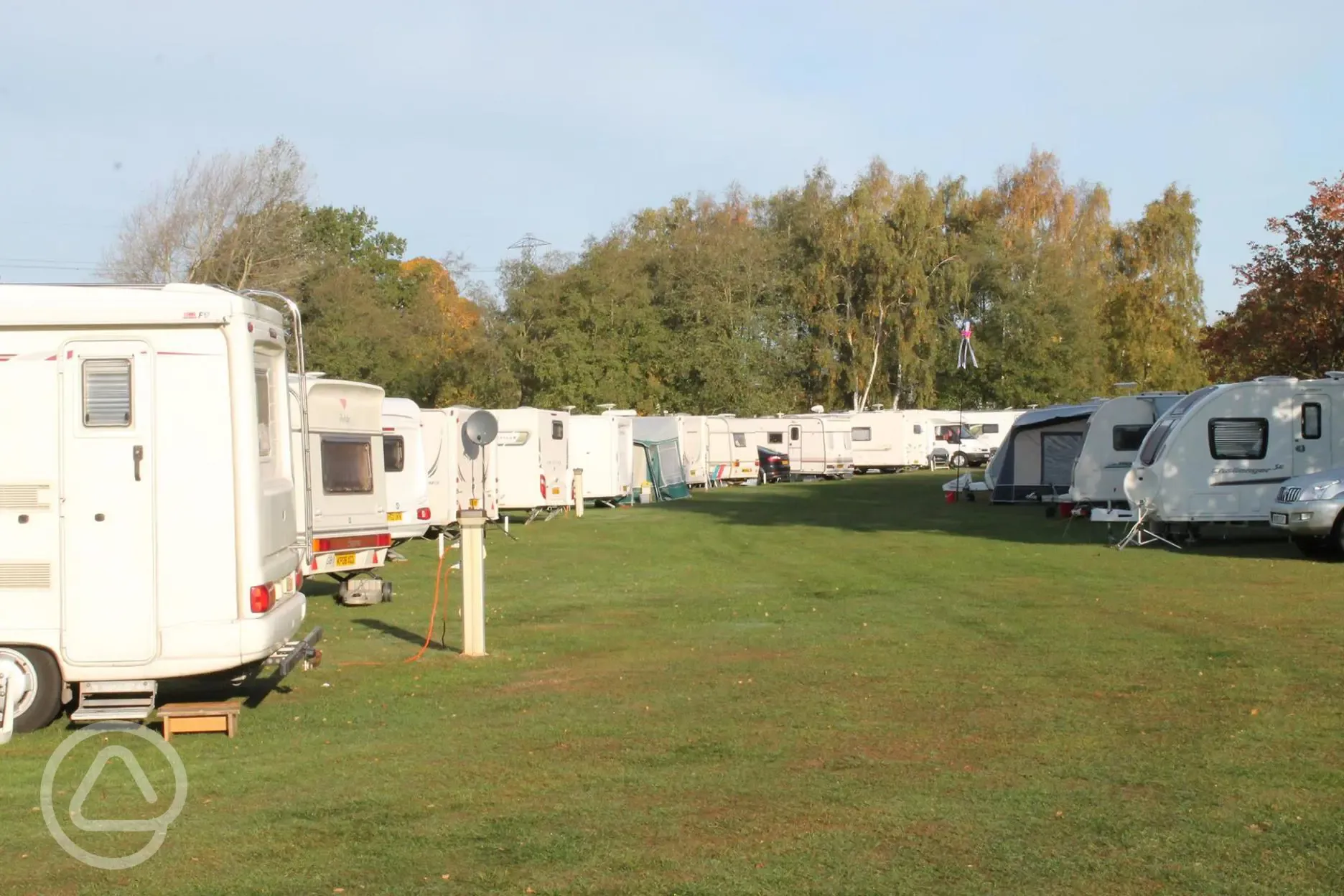 Caravans onsite