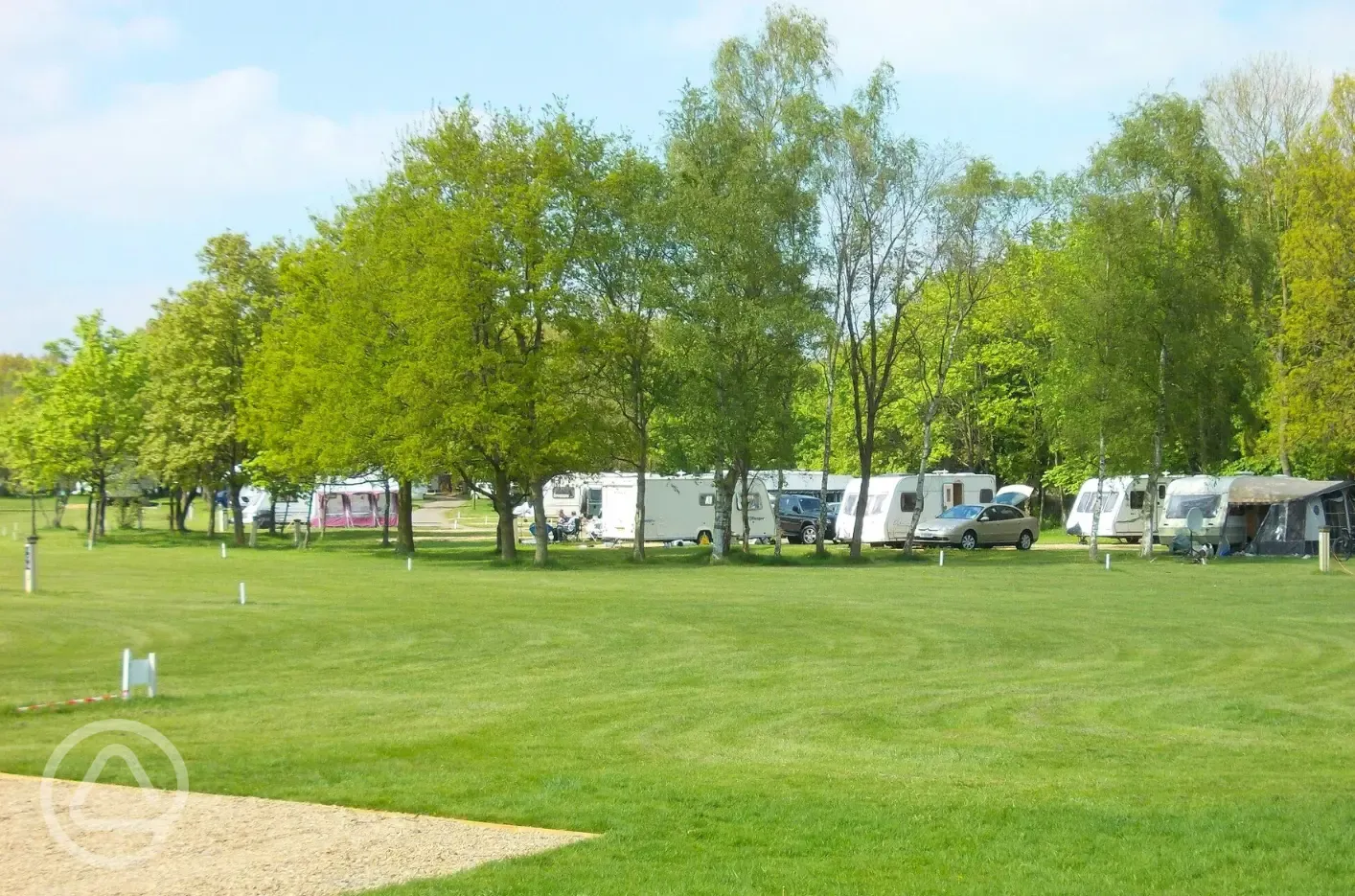 Grass pitches - optional electric