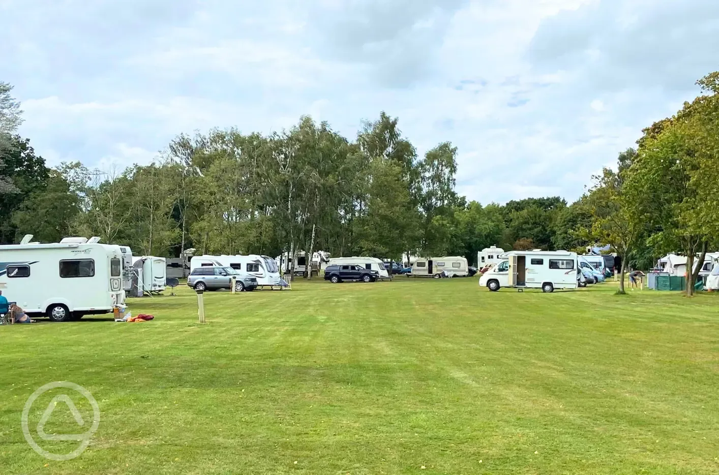 Grass pitches - optional electric