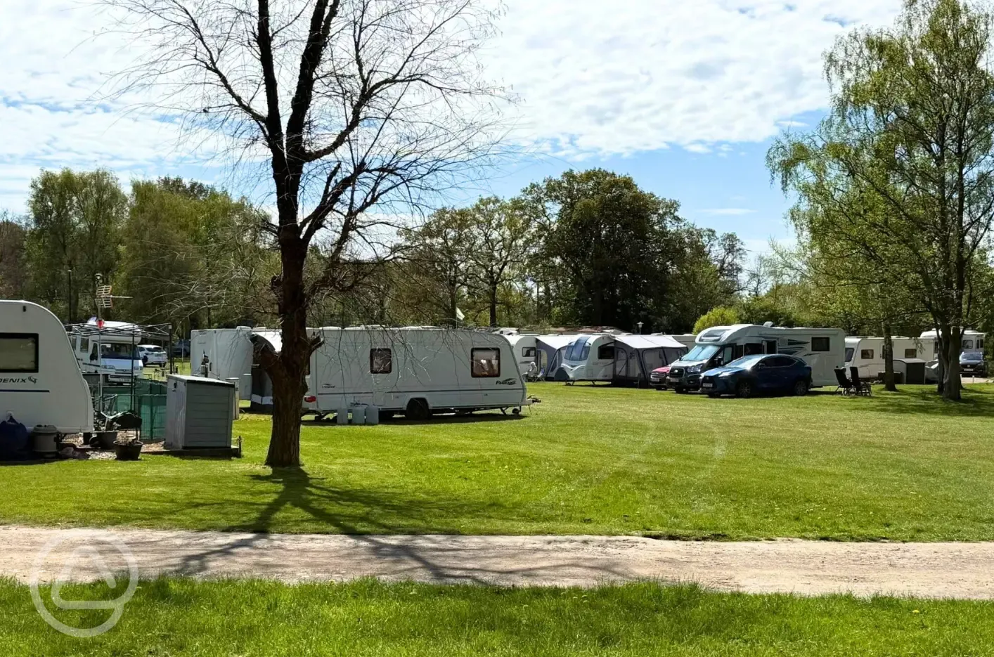 Grass pitches - optional electric
