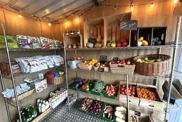 Produce from the farm shop