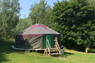 Strawberry Skys Yurts, Llanfair Caereinion, Welshpool, Powys (13.3 miles)