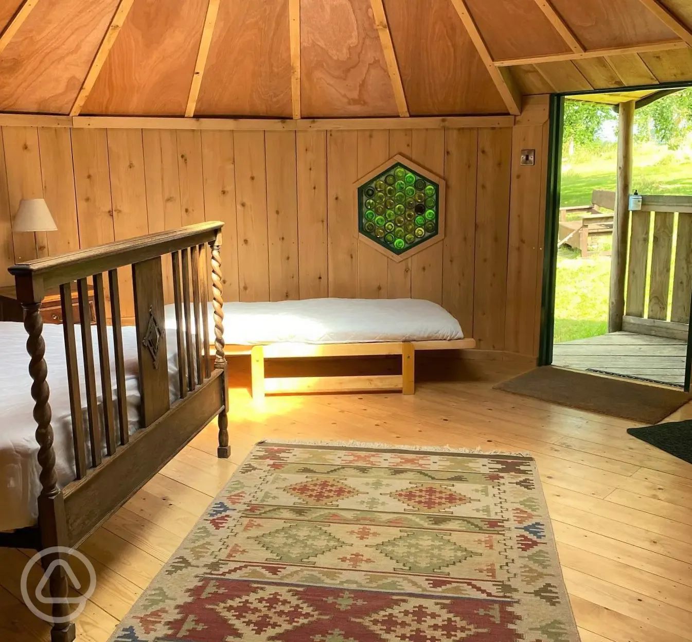 Ash cabin interior 