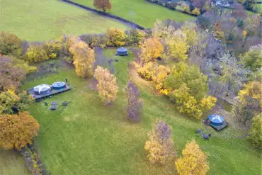 Aerial of the site