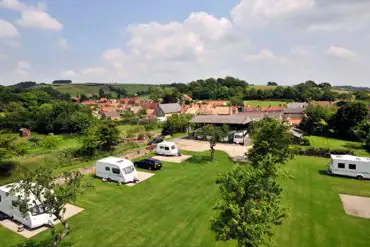 caravan pitches at studley