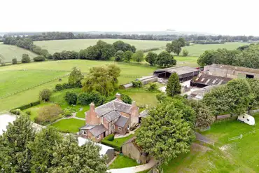 Aerial of the site