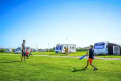 Fully serviced hardstanding touring pitches at Sunnydale Farm Camping 