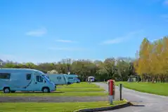 Fully serviced hardstanding touring pitches at Sunnydale Farm Camping 