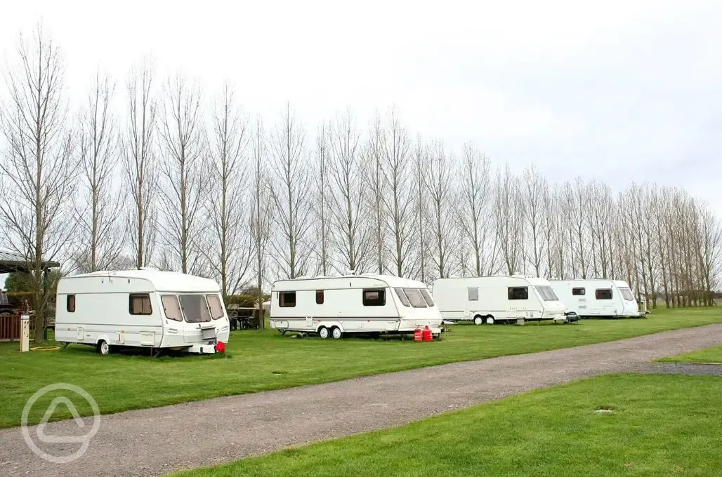 Grass touring pitches