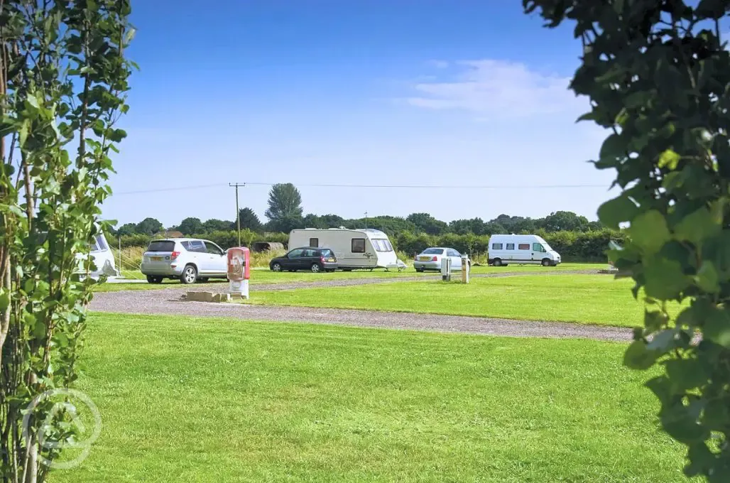 Hardstanding touring pitches