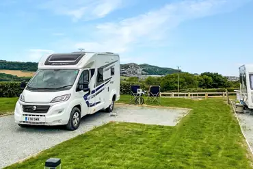 Fully serviced hardstanding pitches