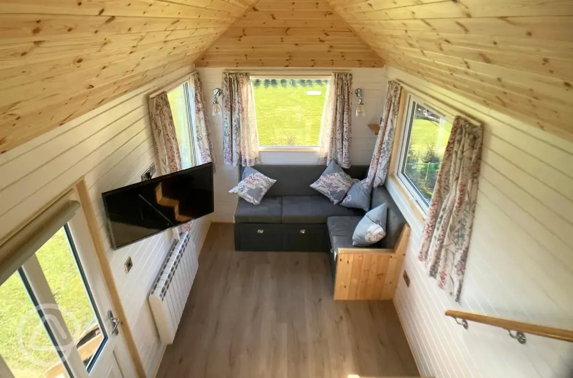 Tiny house living area