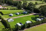 Aerial of the campsite