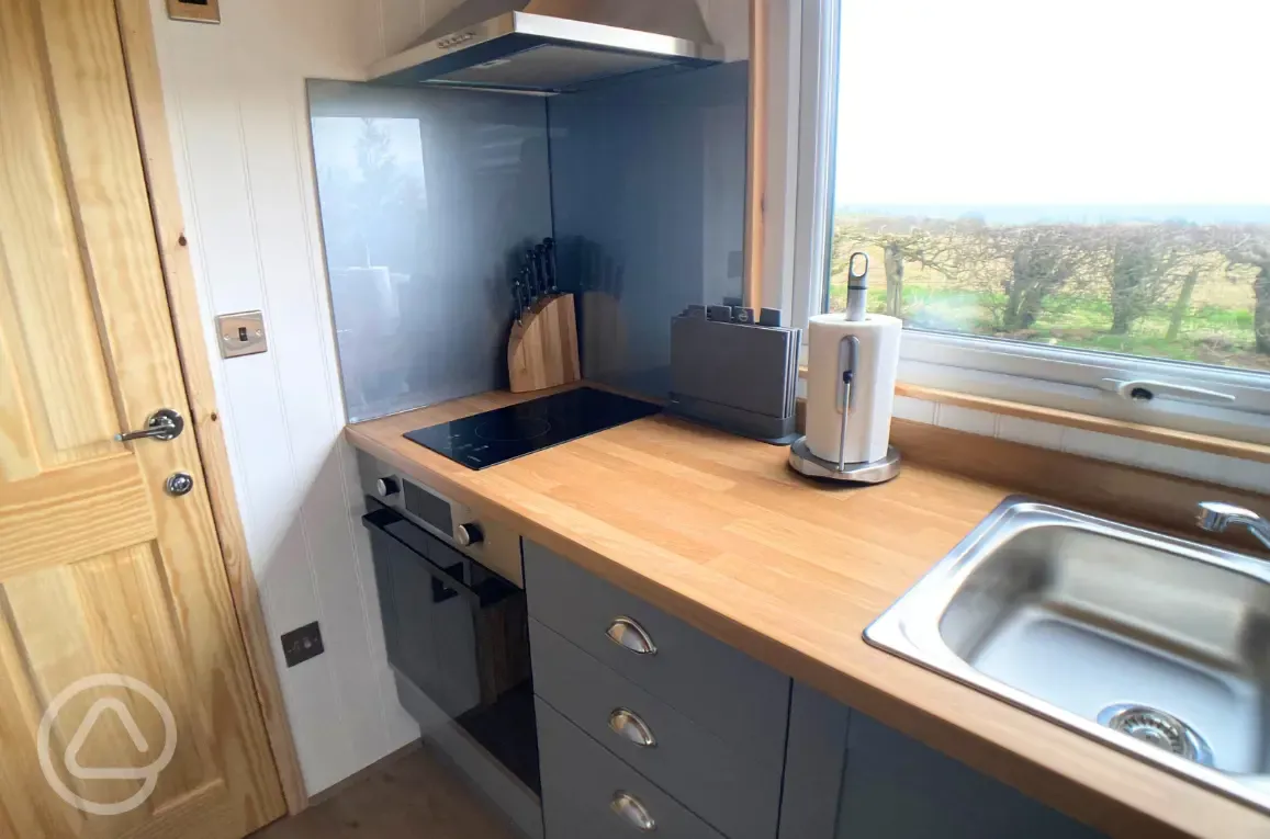 Tiny house kitchen